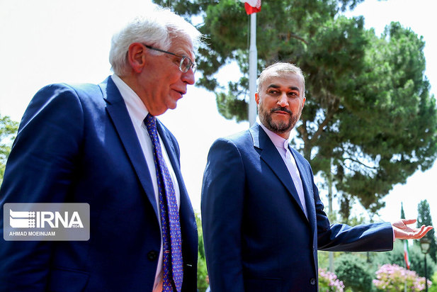 دیدار نماینده عالی اتحادیه اروپا با وزیر امور خارجه