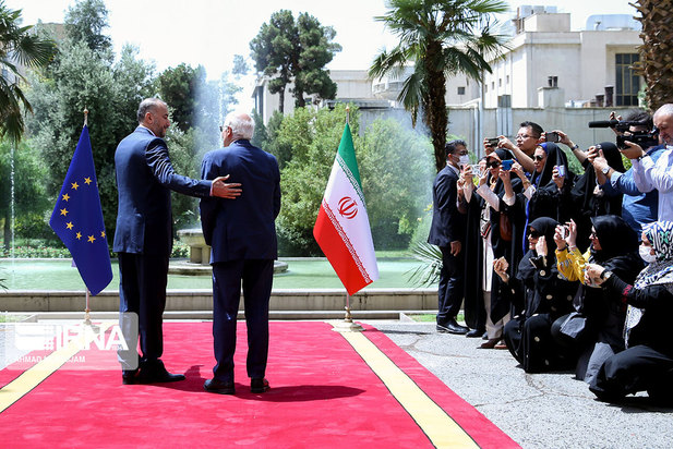 دیدار نماینده عالی اتحادیه اروپا با وزیر امور خارجه