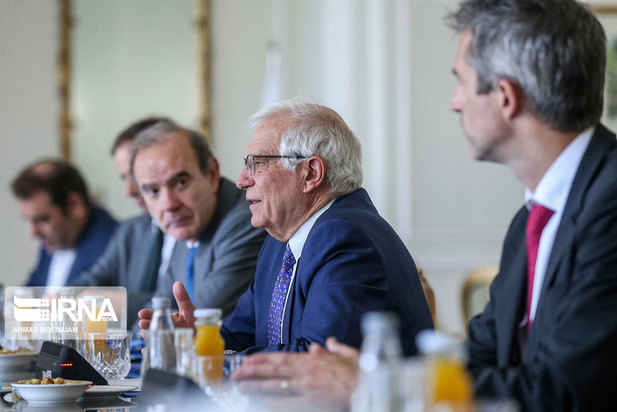 دیدار نماینده عالی اتحادیه اروپا با وزیر امور خارجه