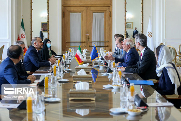 دیدار نماینده عالی اتحادیه اروپا با وزیر امور خارجه