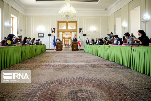دیدار نماینده عالی اتحادیه اروپا با وزیر امور خارجه