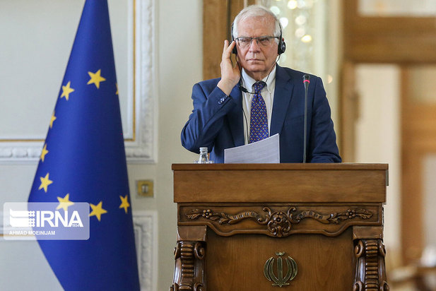 دیدار نماینده عالی اتحادیه اروپا با وزیر امور خارجه