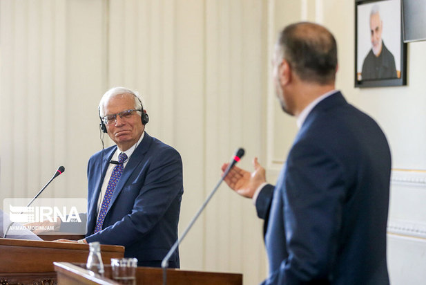 دیدار نماینده عالی اتحادیه اروپا با وزیر امور خارجه