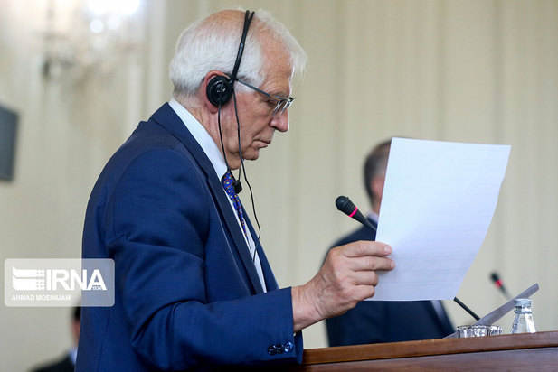 دیدار نماینده عالی اتحادیه اروپا با وزیر امور خارجه