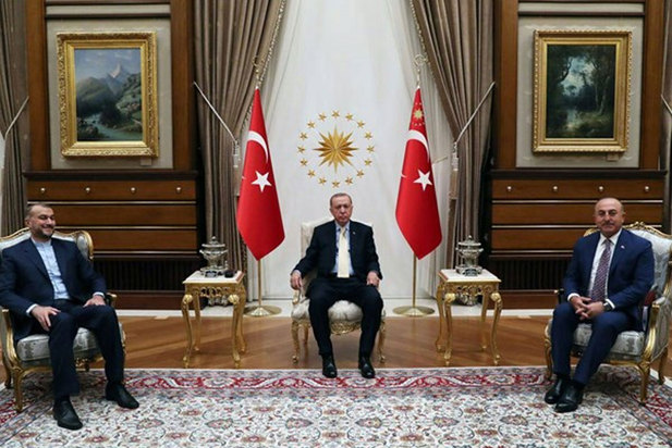 دیدار امیرعبداللهیان با اردوغان