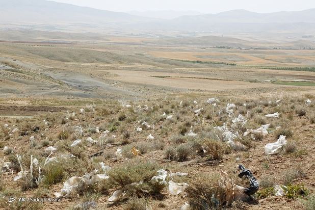 مراتع شهر سمیرم در حصار زباله