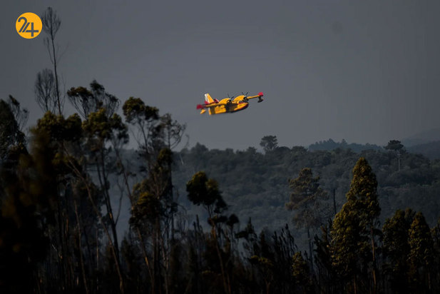 آتش‌سوزی در جنگل‌های پرتغال