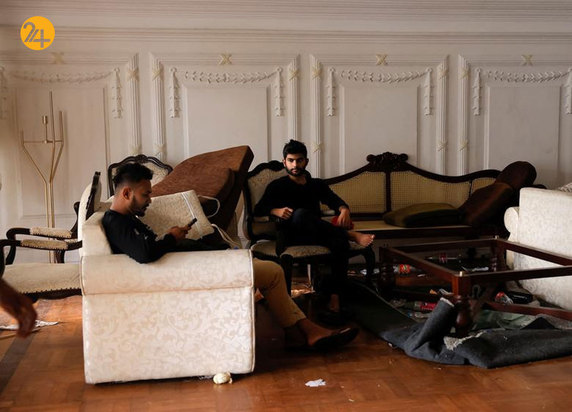 اشغال محل اقامت نخست‌وزیر و رئیس‌جمهور سریلانکا