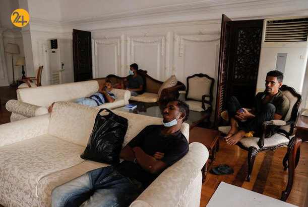 اشغال محل اقامت نخست‌وزیر و رئیس‌جمهور سریلانکا