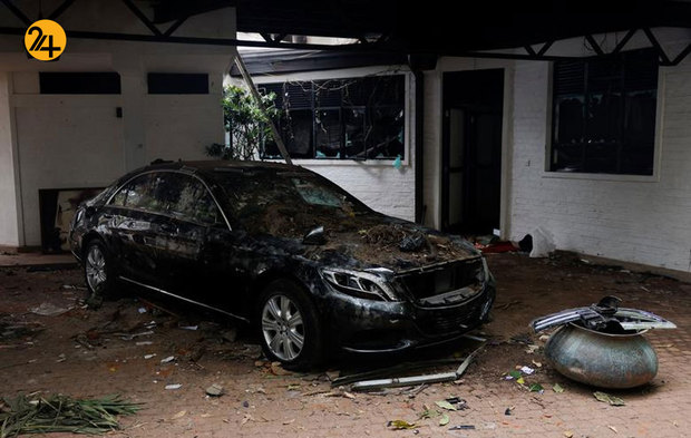 اشغال محل اقامت نخست‌وزیر و رئیس‌جمهور سریلانکا