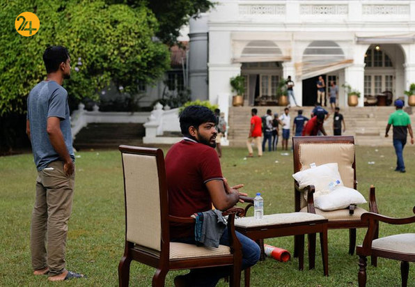 اشغال محل اقامت نخست‌وزیر و رئیس‌جمهور سریلانکا