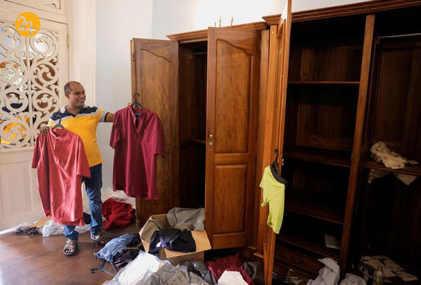 اشغال محل اقامت نخست‌وزیر و رئیس‌جمهور سریلانکا