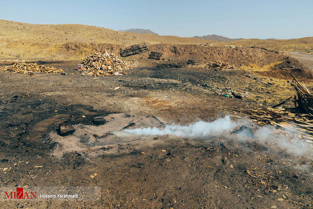 تولید سنتی زغال