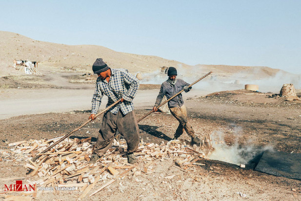 تولید سنتی زغال