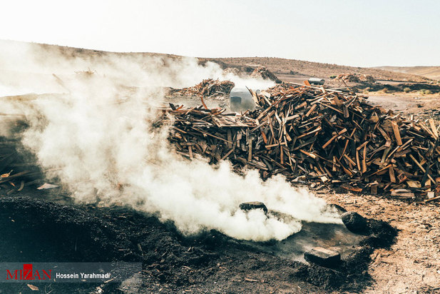 تولید سنتی زغال