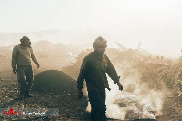 تولید سنتی زغال