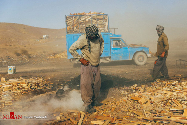 تولید سنتی زغال