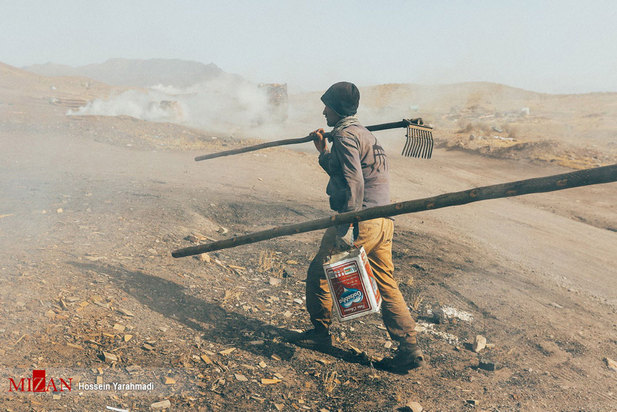 تولید سنتی زغال