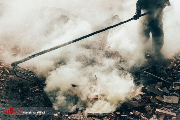 تولید سنتی زغال