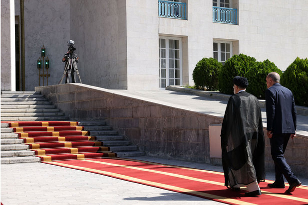 استقبال رسمی آیت‌الله سیدابراهیم رئیسی از اردوغان