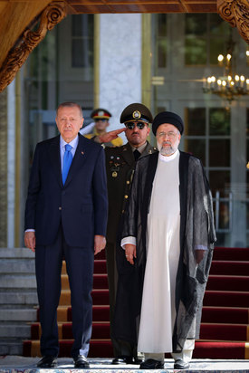 استقبال رسمی آیت‌الله سیدابراهیم رئیسی از اردوغان