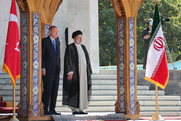 استقبال رسمی آیت‌الله سیدابراهیم رئیسی از اردوغان