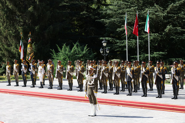استقبال رسمی آیت‌الله سیدابراهیم رئیسی از اردوغان