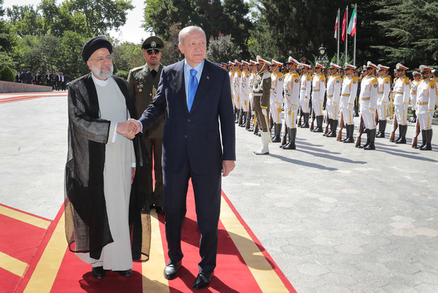 استقبال رسمی آیت‌الله سیدابراهیم رئیسی از اردوغان