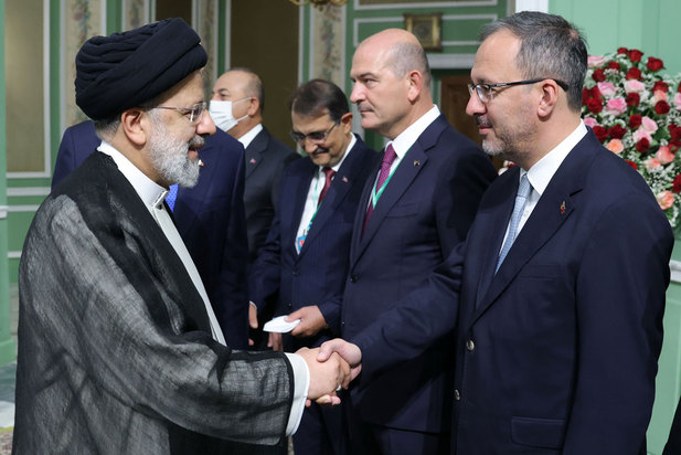 استقبال رسمی آیت‌الله سیدابراهیم رئیسی از اردوغان