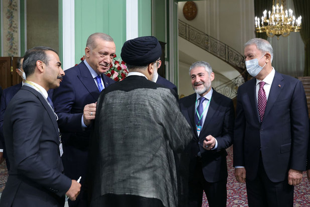 استقبال رسمی آیت‌الله سیدابراهیم رئیسی از اردوغان