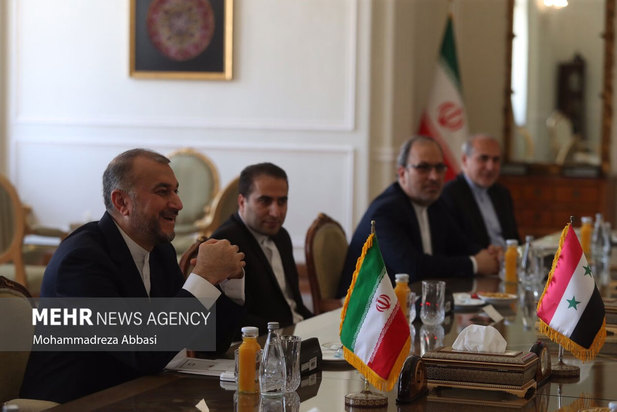 دیدار وزرای خارجه ایران و سوریه