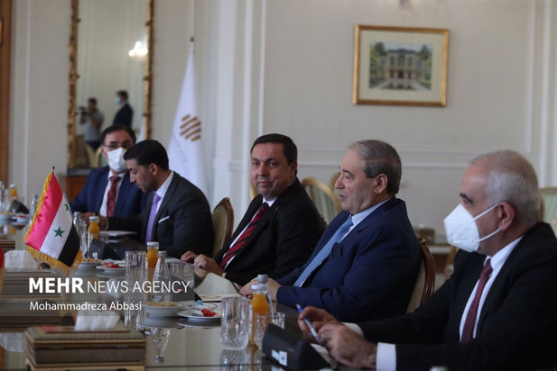 دیدار وزرای خارجه ایران و سوریه