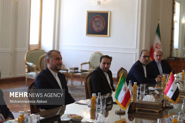 دیدار وزرای خارجه ایران و سوریه