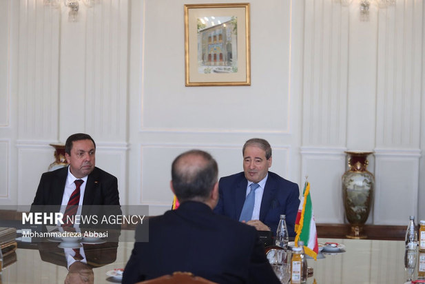 دیدار وزرای خارجه ایران و سوریه