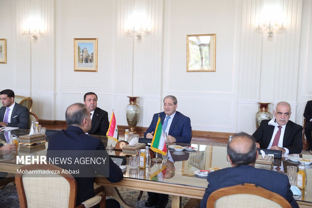 دیدار وزرای خارجه ایران و سوریه