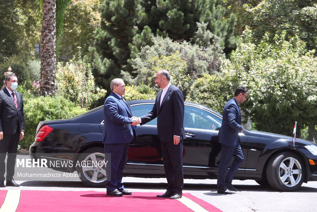 دیدار وزرای خارجه ایران و سوریه