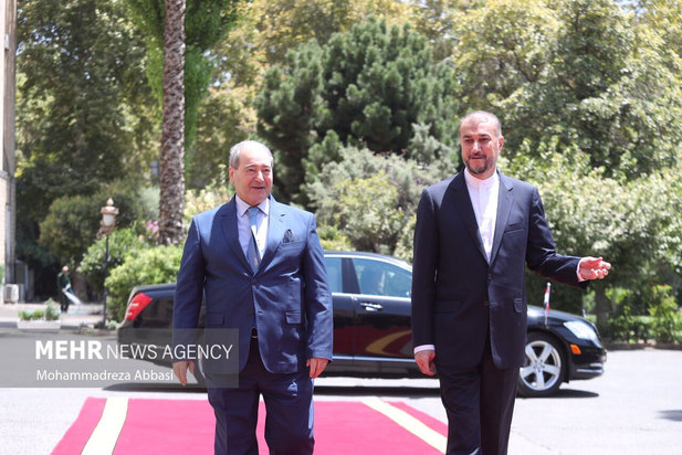 دیدار وزرای خارجه ایران و سوریه