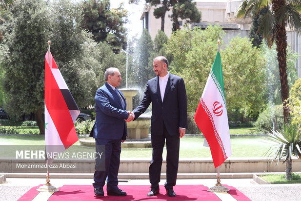 دیدار وزرای خارجه ایران و سوریه
