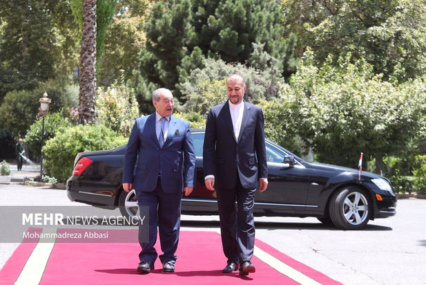 دیدار وزرای خارجه ایران و سوریه