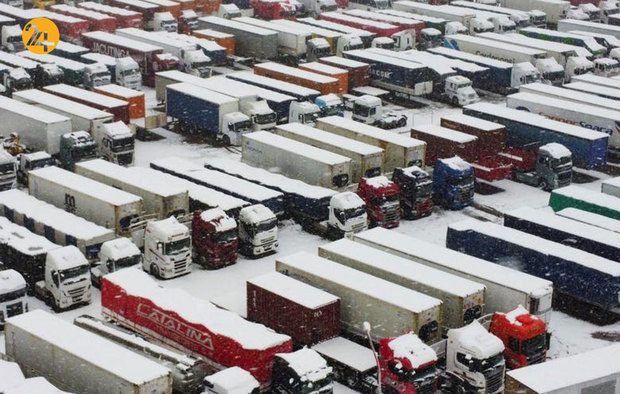 هزاران کامیون در گذرگاه مرز شیلی و آرژانتین
