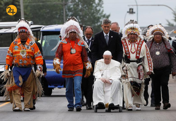 پاپ فرانسیس در کانادا