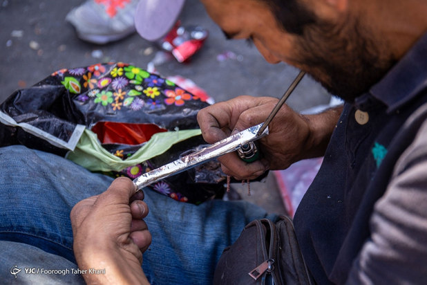 جولان اعتیاد در تهران