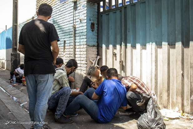 جولان اعتیاد در تهران