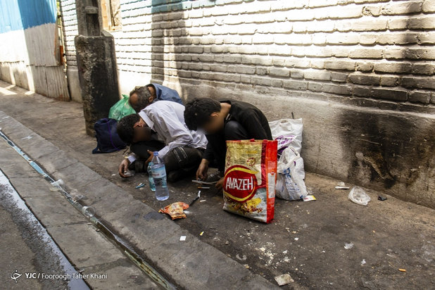 جولان اعتیاد در تهران