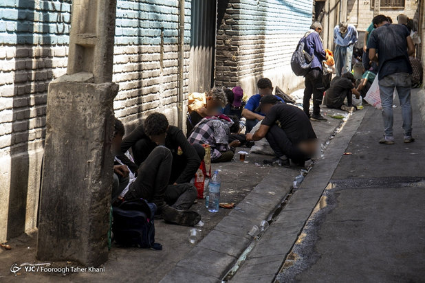 جولان اعتیاد در تهران