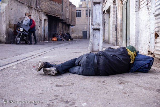 جولان اعتیاد در تهران