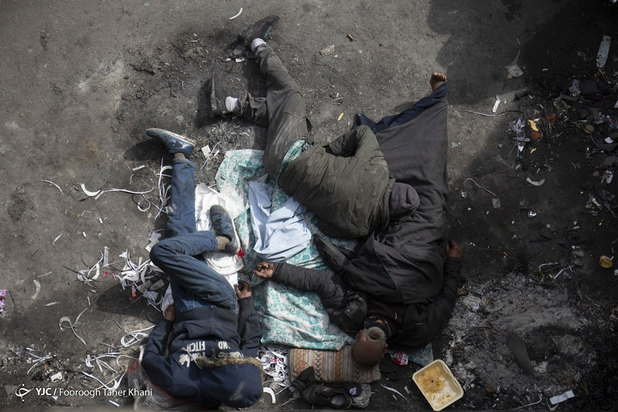 جولان اعتیاد در تهران