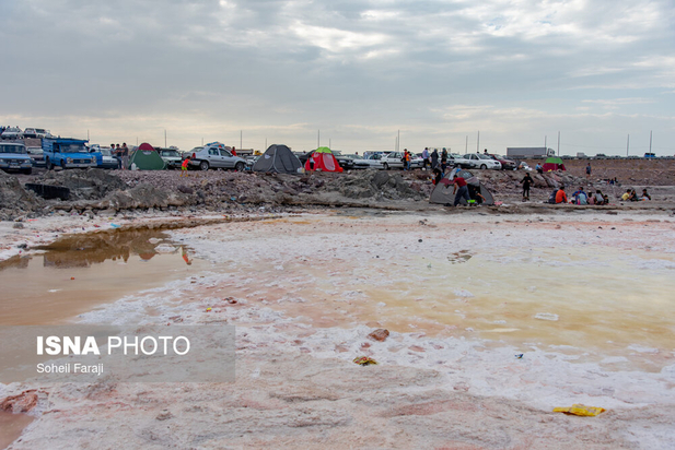 خشک شدن ۹۵ درصد آب دریاچه ارومیه