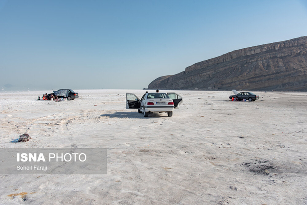 خشک شدن ۹۵ درصد آب دریاچه ارومیه