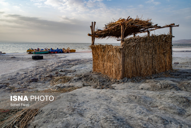 خشک شدن ۹۵ درصد آب دریاچه ارومیه